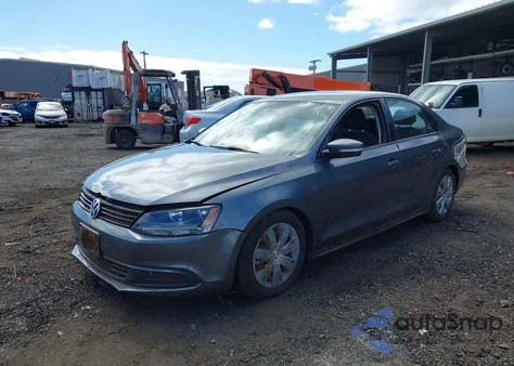 2012 Volkswagen Jetta 2.5L Se из США, поврежденный, VIN 3VWDX7AJ2CM420502